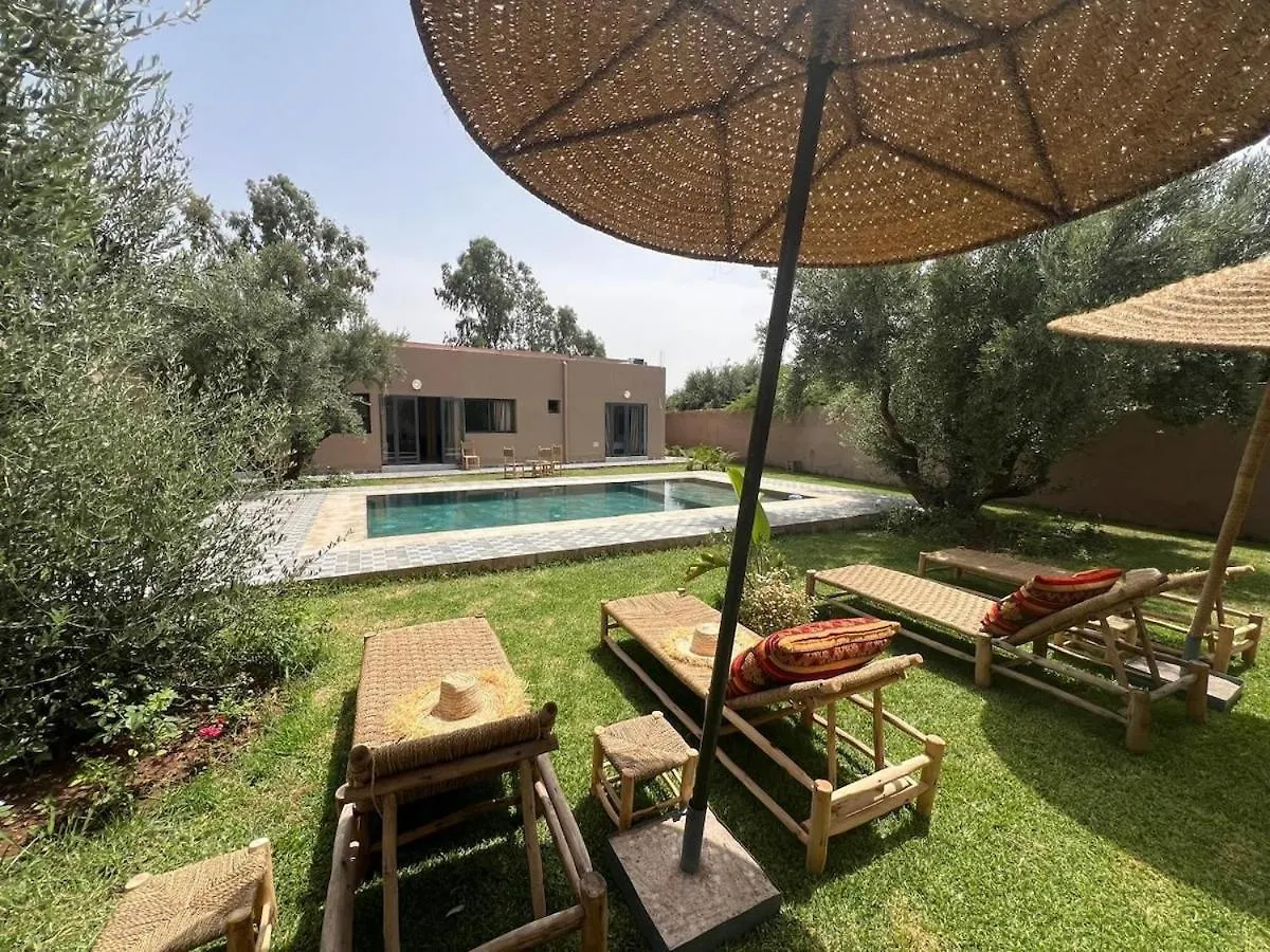 Villa Jade With Private Pool Only Family 마라케시
